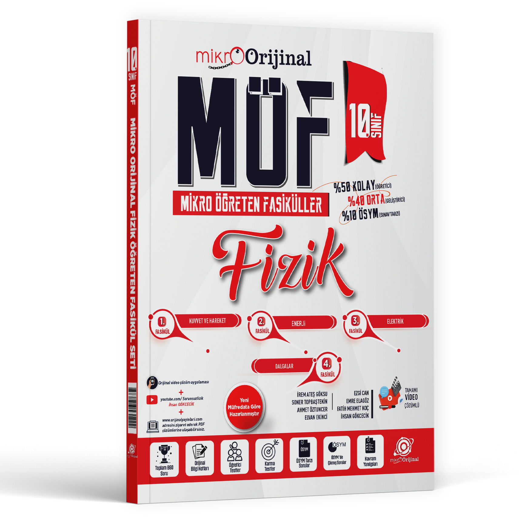 *MİKRO ORİJİNAL 10.SINIF MÖF SET FİZİK - 24-25